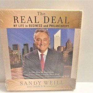 2006 REAL DEAL Sandy Weill Audio Book 6 CD's Life In Business & Philanthropy